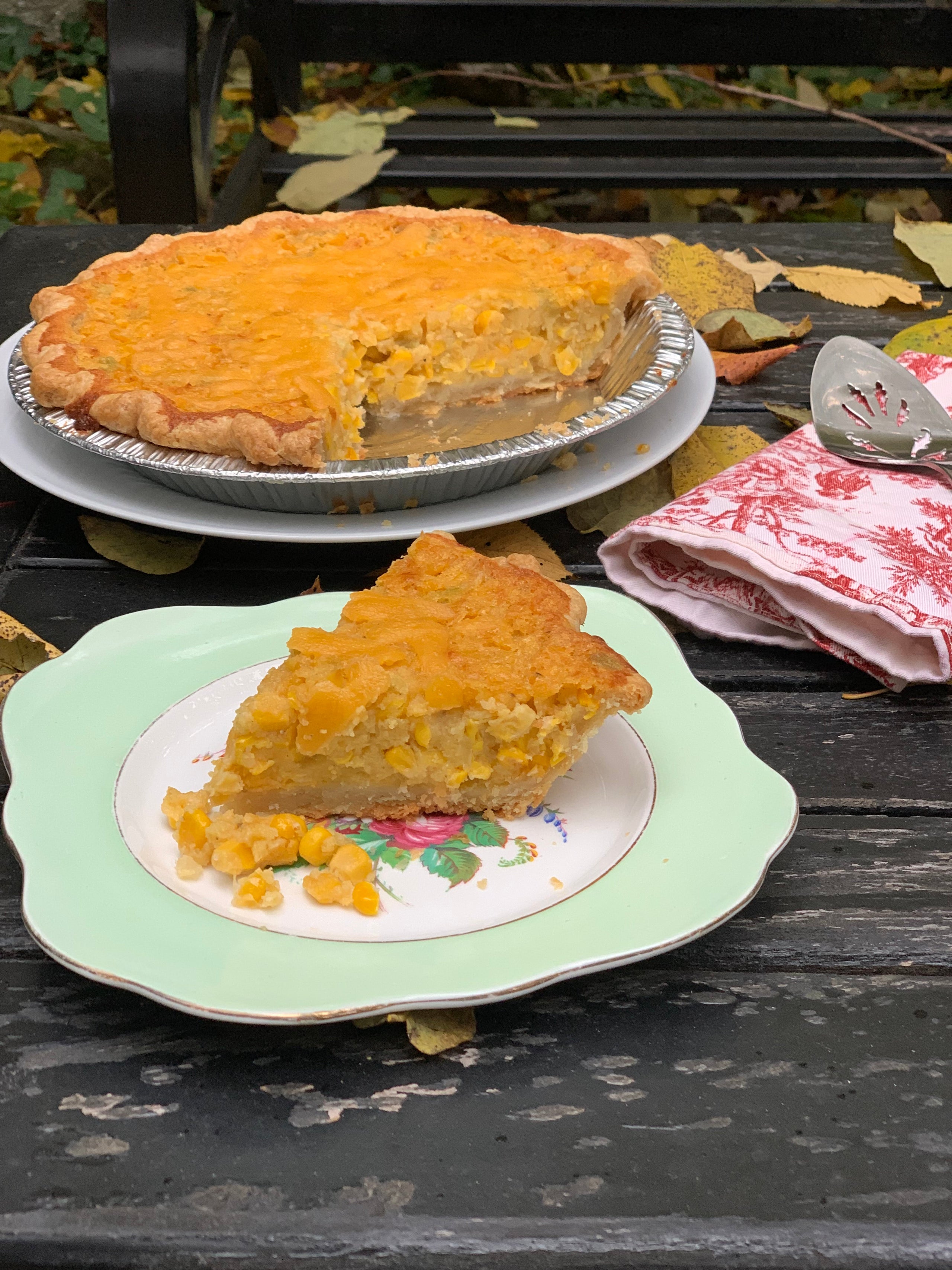 Split Decision Pie Pan: Dinner and Dessert - Food with Feeling