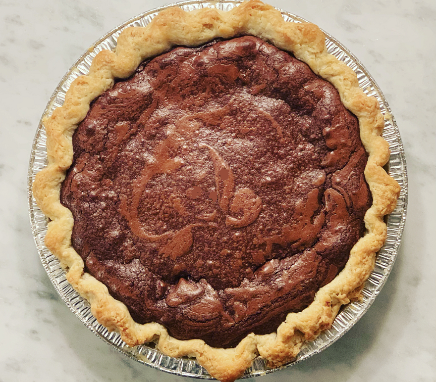 Chocolate Brownie Pie Butter & Crumb Pie Company